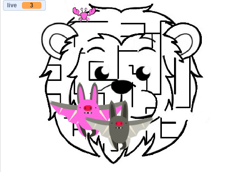 lion maze